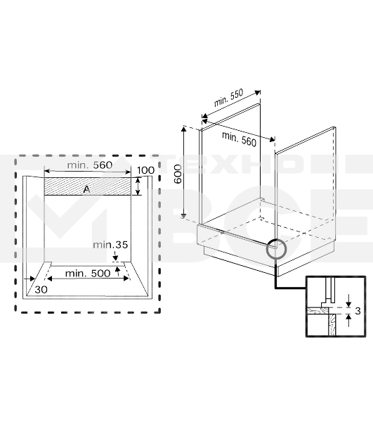 Встраиваемый духовой шкаф Beko BCBIS17300KSBMPS черный