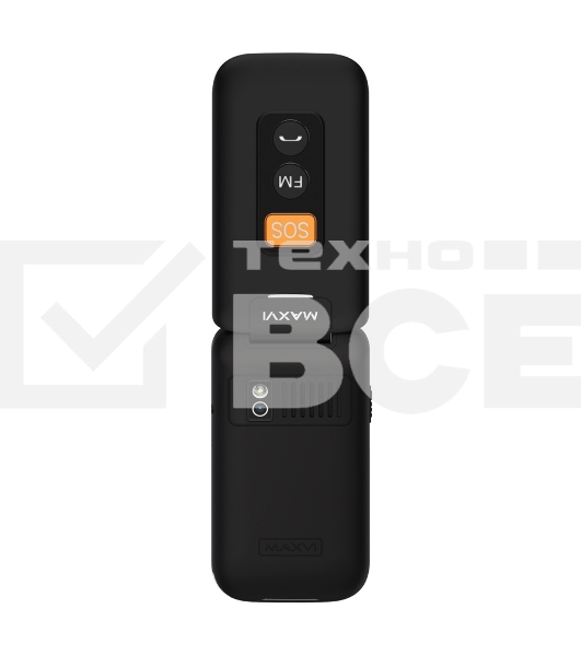 Мобильный телефон Maxvi E5 up черный