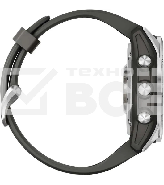 Смарт-часы Garmin Fenix 7s серебристый с графитовым ремешком 42мм