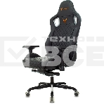 Кресло игровое Knight TITAN черный ромбик эко.кожа с подголов. крестовина металл, фото6