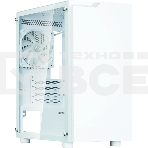 Компьютерный корпус Zalman T4 PLUS, MATX, белый, WINDOW, 1 x Combo (3.5'' or 2.5''), 1x3.5'', 2x2.5