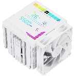 Кулер для процессора CPU Cooler Thermalright Peerless Assassin 140 Digital белый (4-pin PWM, 165мм, Ni/Cu, 6x6мм, 1x120мм + 1x140мм, 82.CFM, 29.6dBA, 1850RPM, S: 1200, 1700, 1851, 115X, 2011, 2066, AM4, AM5, белый), фото 1
