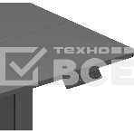 Стол для компьютера Cactus CS-EDL-BBK черный, столешница ДСП, каркас черный, фото16