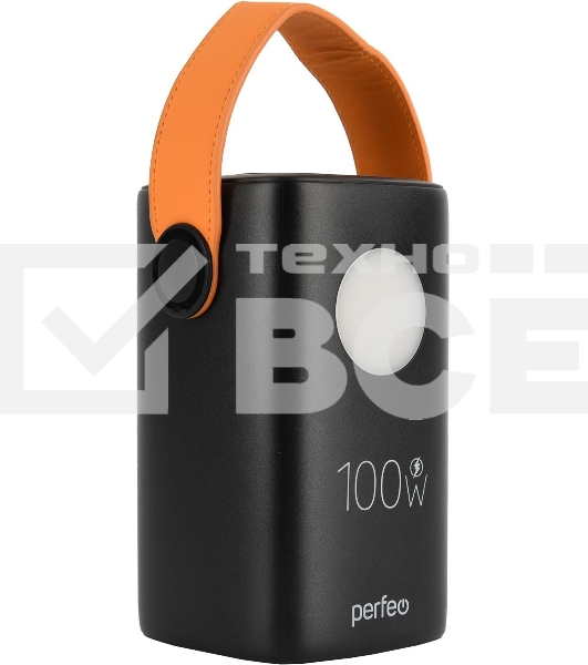 Портативный аккумулятор PERFEO (PF_E2268) MOON 100W 60000 mAh/LED дисплей, черный