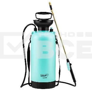 Опрыскиватель садовый помповый Deli DL581108-E1 8л, регулируемый разбрызгиватель