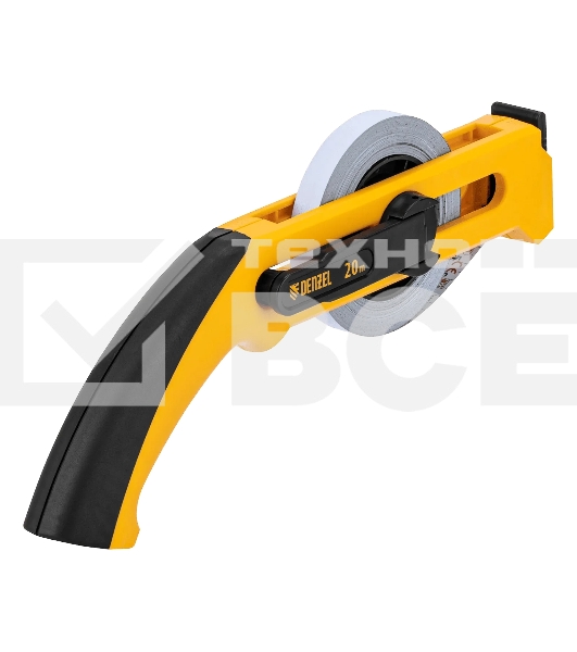 Рулетка геодезическая Denzel 20 м х 13 мм, открытый корпус, металлическая лента