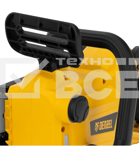 Цепная пила аккумуляторная бесщет. Denzel RCS400-36, Li-ion, 36 В, 4 А·ч, шина 400 мм/58610