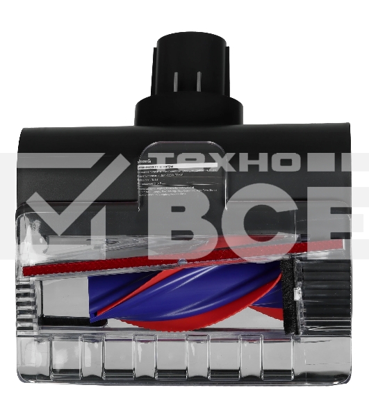 Пылесос вертикальный Deerma DEM-T50W серый/черный/красный, питание от аккумулятора, 420 Вт, уборка сухая, пылесборник 0.4 л