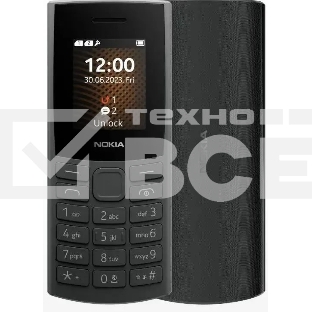 Мобильный телефон Nokia 106 TA-1564 DS EAC1 черный
