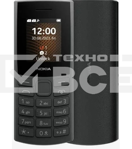 Мобильный телефон Nokia 106 TA-1564 DS EAC1 черный