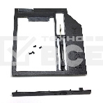 Адаптер оптибей Espada SS90 /optibay, hdd caddy/ SATA/miniSATA /SlimSATA/ 9мм для подключения HDD/SSD 2,5” к ноутбуку вместо DVD.(41087), фото 1