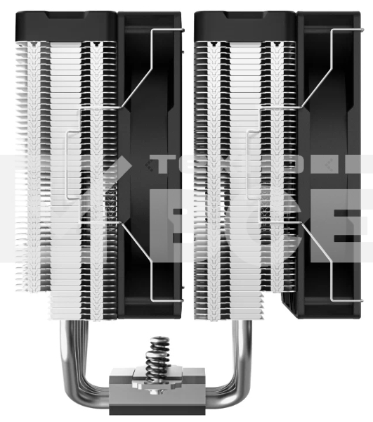 Кулер для процессора DEEPCOOL AG620 DIGITAL серебристый/черный, 120 мм, алюминий/медь, 1950 об/мин, 29.4 дБ, 4 pin, 260 Вт, 161 мм