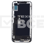 Дисплей для Apple iPhone X в сборе с тачскрином (TFT), черный, фото2