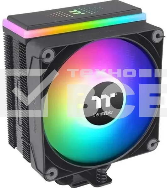 Устройство охлаждения (кулер) Thermaltake Astria 200 ARGB Soc-AM5/AM4/1151/1200/1700 черный 4-pin 26.8dB Al 210W Ret (CL-P119-AL12SW-A)