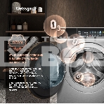 Стирально-сушильная машина Weissgauff WMD 58411 Direct Drive Inverter Premium Steam Steel (433418) нержавеющая сталь, фронтальная загрузка 11 кг, 1400 об/мин, класс: В, фото19