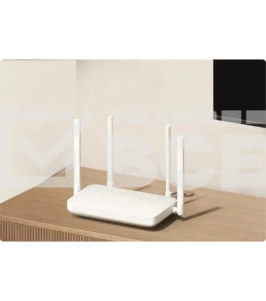 Роутер Wi-Fi Xiaomi Mi Router AX1500 RD12, 2.4/ 5 ГГц, до 1.5 Гбит/с, LAN 3x1 Гбит/с, WAN 1x1 Гбит/с
