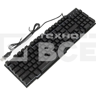 Клавиатура проводная Oklick 780G SLAYER, USB, черный