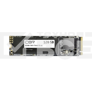 Накопитель SSD CBR Base, 128Gb, M.2 2280, PCIe 3.0 x4, NVMe, R/W 1700/1400