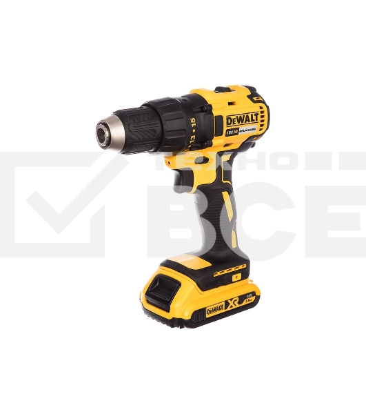 Аккумуляторная безударная бесщеточная дрель - шуруповерт XR DEWALT DCD777D2T-QW
