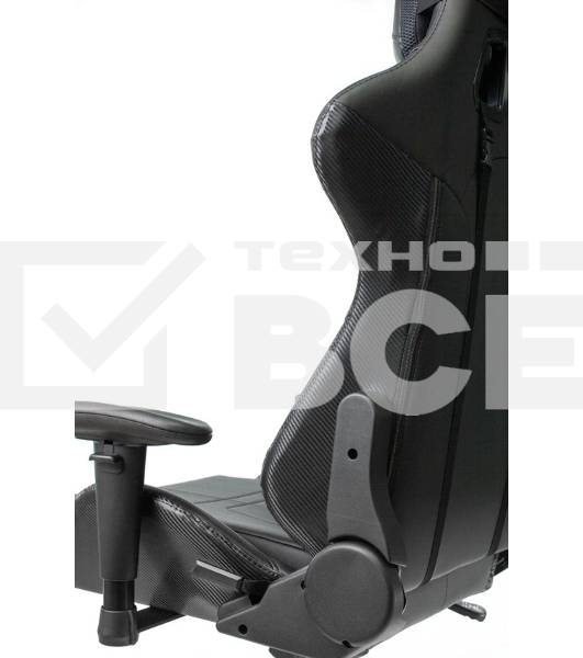 Кресло игровое Бюрократ VIKING 5 AERO BLACK EDITION черный искусственная кожа