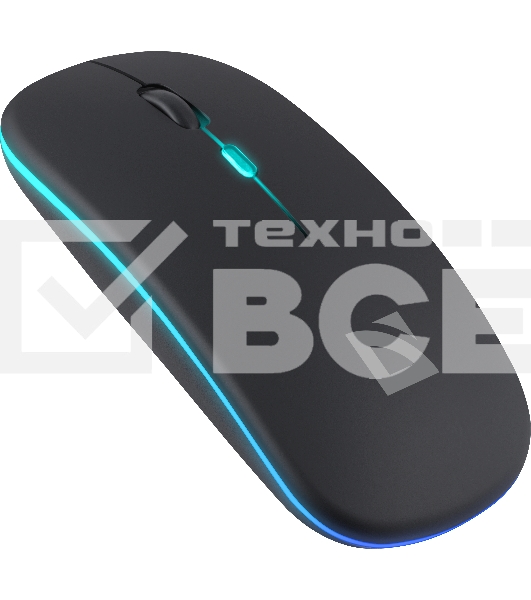 Мышь беспроводная Defender Coda MB-261 черный, 1600 dpi, радиоканал, Bluetooth, USB, кнопки - 4
