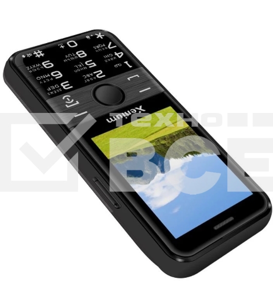 Мобильный телефон Xenium X800 черный моноблок 2Sim 2.8