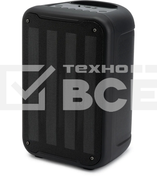 Минисистема Hyundai H-MC1204 черный 10Вт FM USB BT micro SD