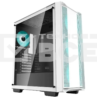 Компьютерный корпус Deepcool CC560 V2 белый без БП ATX 4x120мм 1xUSB 2.0 1xUSB 3.0 audio bott PSU