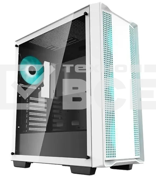 Компьютерный корпус Deepcool CC560 V2 белый без БП ATX 4x120мм 1xUSB 2.0 1xUSB 3.0 audio bott PSU