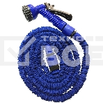 Шланг поливочный DELTA Зеленый луг синий от 5 до 15 метров ЗЛ-34/15 (30), фото 1