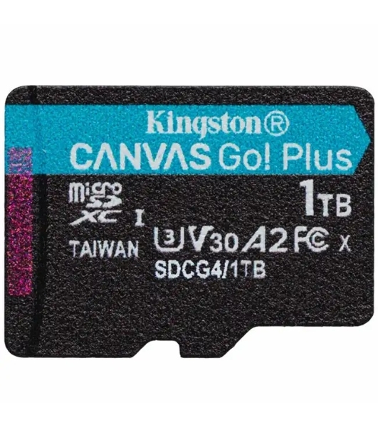 Флеш карта microSDXC 1Tb Kingston SDCG4/1TbSP Canvas Go! Plus w/o adapter