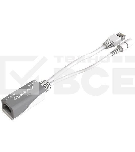 Инжектор PoE RBGPOE 10/100/1000BASE-T 48В(DC)