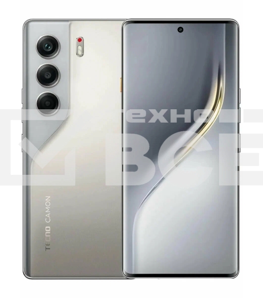 Смартфон Tecno Camon 40 Pro 5G, CM7, 12/256Gb, титановый