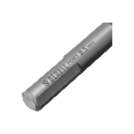 Сверло спиральное по металлу Denzel 8,5 x 117мм, Р6М5, Golden Tip, фото6