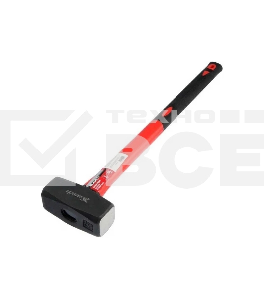 Кувалда Matrix 10975, 3 кг, фибергласовая обрезиненная рукоятка 600 мм