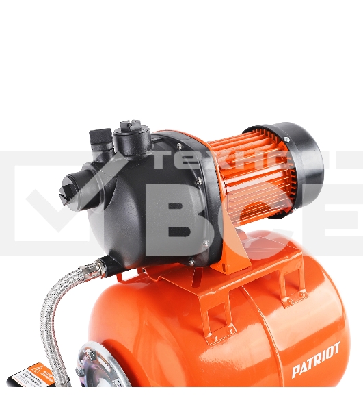 Насосная станция PATRIOT PW 1200-50 P, пластик, 50 л, 1200 вт.