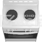 Плита электрическая Darina S EM 521 404 W белый/черный, конфорок 2 шт, духовка 45 л, 50 см x 85 см x 41 см, фото2