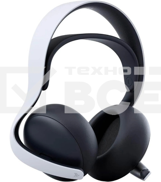 Гарнитура Sony PlayStation PULSE Elite белый-чёрный, беспроводная, радиоканал, до 30 ч, совместимость с PS5