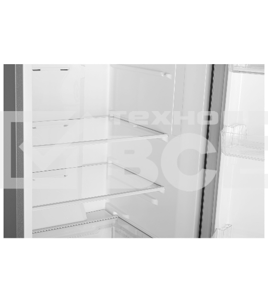 Холодильник Hyundai CC3595FIX нержавеющая сталь двухкамерный 245/115л морозилка снизу