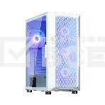 Компьютерный корпус ZALMAN I3 NEO ARGB WHITE, ATX, WHITE, FRONT MESH, WINDOW, 2x3.5
