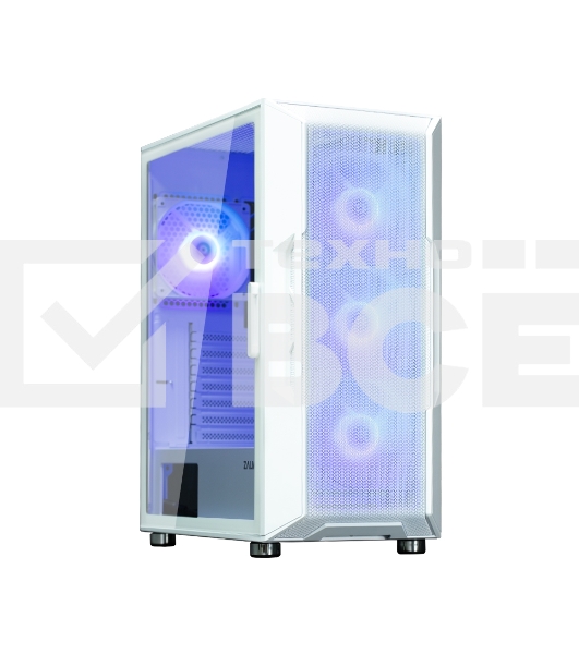 Компьютерный корпус ZALMAN I3 NEO ARGB WHITE, ATX, WHITE, FRONT MESH, WINDOW, 2x3.5