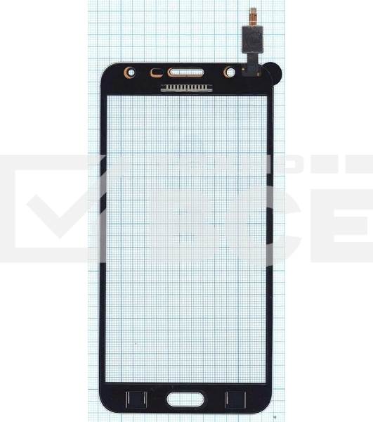 Сенсорное стекло (тачскрин) для Samsung Galaxy J7 SM-J700H, белое
