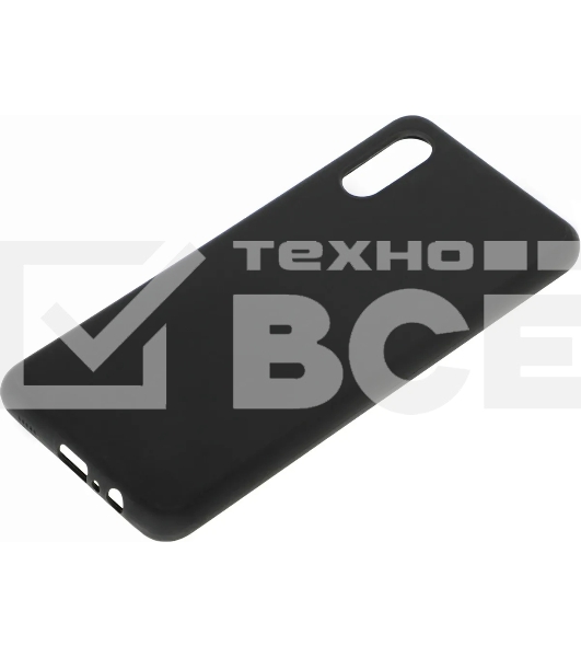 Чехол (клип-кейс) BoraSCO Silicone Case для Samsung Galaxy A02 черный