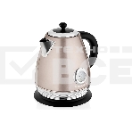 Чайник электрический BRAYER BR1007, 2200 Вт, 1,7 л, Strix, автоотключ, нержав.сталь, встроен.термом, фото 1