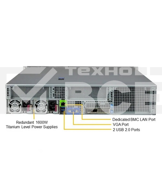 Серверная платформа SuperMicro SYS-221H-TN24R 2U Hyper with 24 hot-swap 2.5