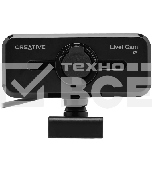 Камера Web Creative Live! Cam SYNC V3 черный 5MP (1440p) USB2.0 с микрофоном (73VF090000000)