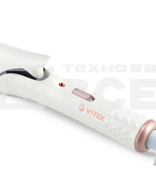 Выпрямитель Vitek VT-8406 25Вт белый макс.темп.:200С покрытие:керамико-турмалиновое