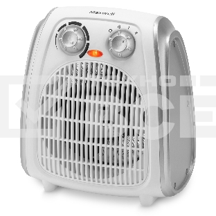 Тепловентилятор Maxwell MW-3458 (W), белый, 1000/2000 Вт, 20 м2, термостат