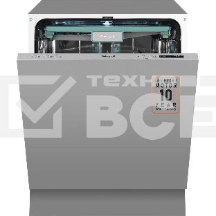 Встраиваемая посудомоечная машина Weissgauff BDW 6033 Wi-Fi Inverter Autoopen, полноразмерная