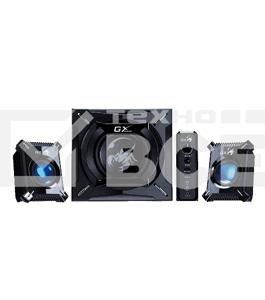 Колонки Genius SW-G2.1 2000 II, 45 W, 100–240 V, color: черный